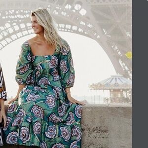 Francis + Benedict Arden midi dress